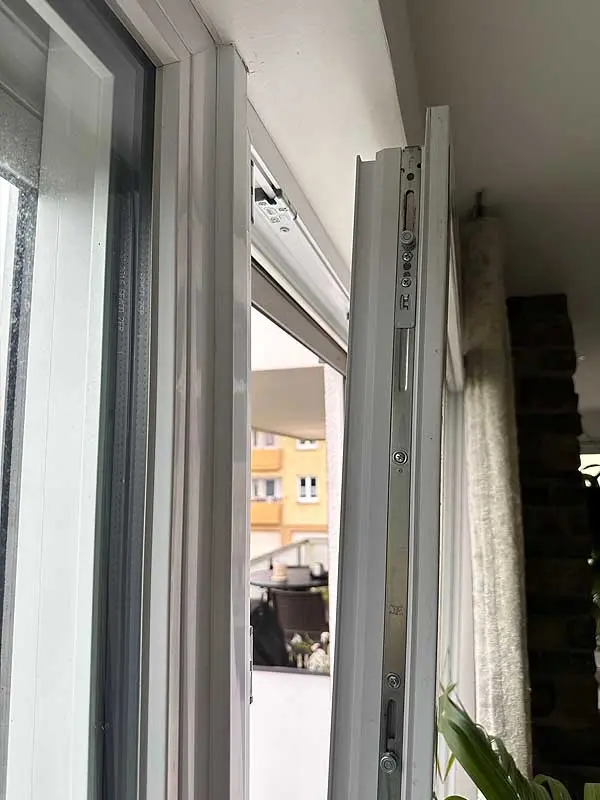 Beispiel FlexiPliss am Fenster